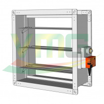 Van gió động cơ | Van chặn lửa MD | Van chặn khói