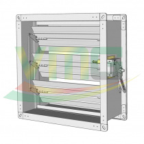 Van gió điều chỉnh lưu lượng – Tay gạt + cầu chì