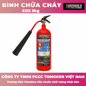 Bình chữa cháy xách tay loại khí CO2 3KG